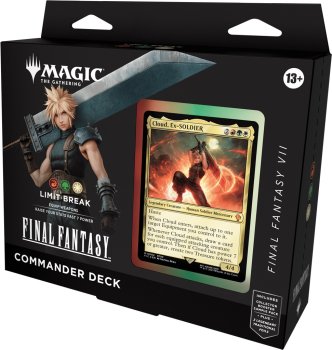 DECK COMMANDER FF 7 MTG EN