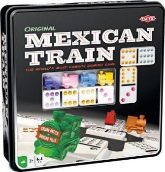 MEXICAN TRAIN IN TIN BOX