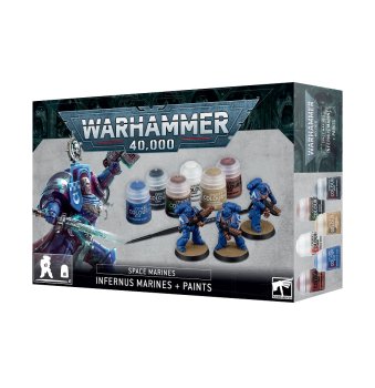 SPACE MARINES + PAINT SET 2023