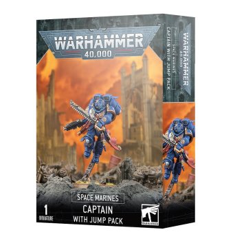 SPACE MARINES CAPITAINE AVEC REACTEUR DORSAL
