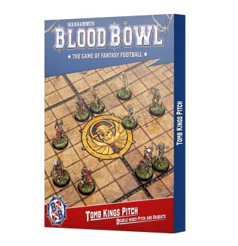 Tomb Kings Team Pitch & Dugouts Blood Bowl