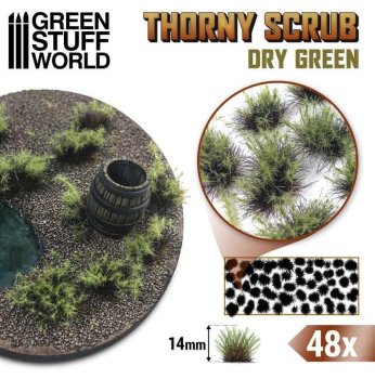 BUISSON EPINEUX DRY GREEN