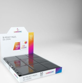50 PAGES 18 POCKET SIDELOAD BLACK / NOIR