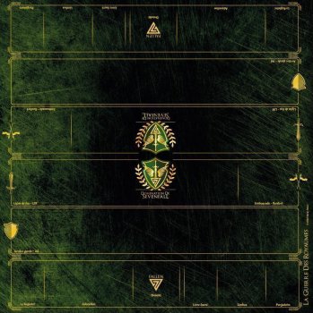 TAPIS 2 JOUEURS VERT 7 (SEVEN) FALLEN