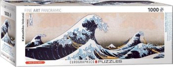 1000P GRANDE VAGUE (HOKUSAI) PANORAMIQUE