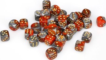 36D6 12MM ORANGE-ACIER/OR