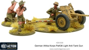 AFRIKA KORPS PAK 36 LIGHT ANTI