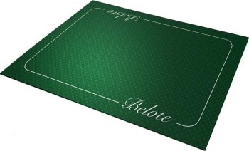 TAPIS BELOTE EXC. VERT 40X60