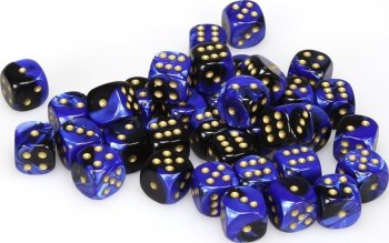 36D6 12MM NOIR-BLEU/OR