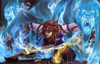 TAPIS RITUAL OF THE DOUBLE MONKEY THE SPOILS