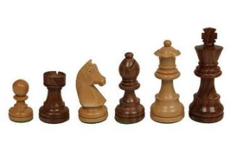 PIECES ECHECS STAUNTON PALISSANDRE Taille 2.5