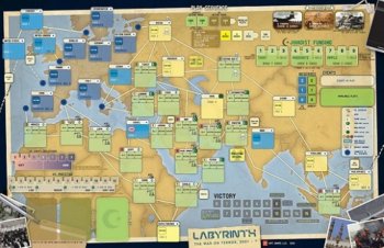 LABYRINTH : MOUNTED MAP
