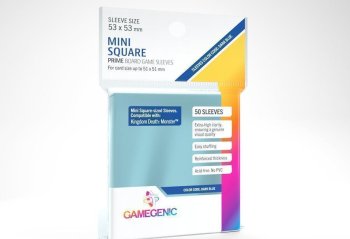 50 PROTEGES CARTES MINI SQUARE 53X53