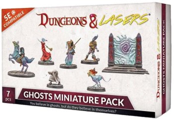DUNGEONS & LASERS - FIGURINES - GHOSTS MINIATURES PACK