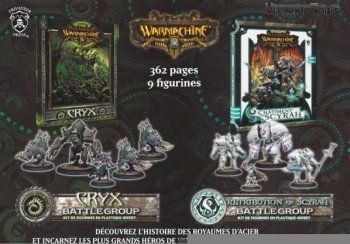 Coffret 2 Joueurs Cryx / Scyrah (Livres + BG Offerts)
