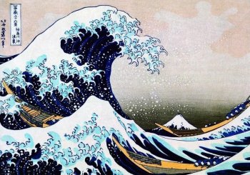 1000P LA GRANDE VAGUE DE KANAGAWA (HOKUSAI)