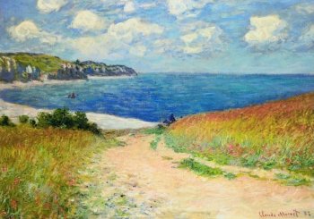 1000P CHEMIN DANS LES BLES A P