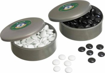 PIERRES DE GO VERRE 18MM