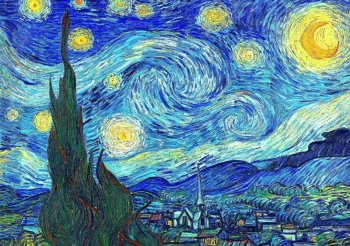 1000P NUIT ETOILEE (VAN GOGH)