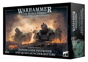 Chassis Rapier avec Destructeur Laser et Lanceur Quadruple