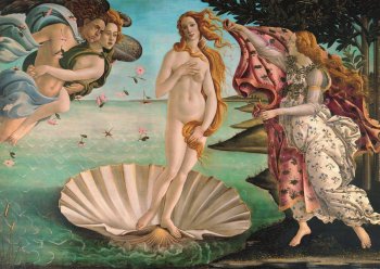 1000P La Naissance de Vénus (Botticelli)
