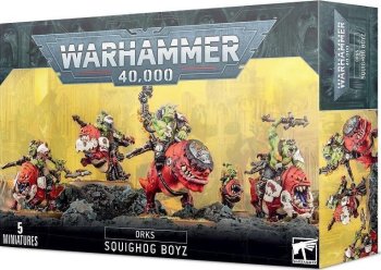 ORKS BOYZ SUR SQUIGLIERS