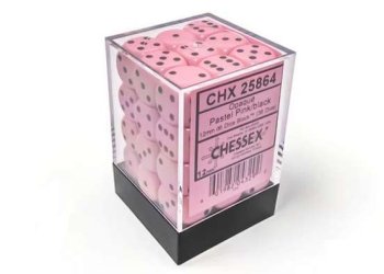 36D6 PASTEL PINK/BLACK