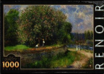 PUZZLE 1000 CHATAIGNIER FLEURS