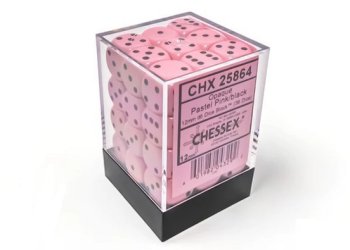 36D6 PASTEL PINK/BLACK