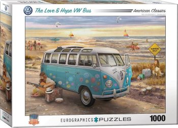 1000P THE LOVE & HOPE VW BUS