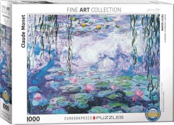 1000P -LES NENUPHARES- PUZZLE EUROGRAPHICS (MONET)