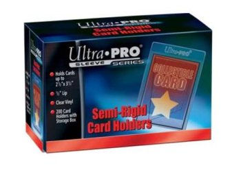 SEMI-RIGID CARD HOLDERS WITH 1/2