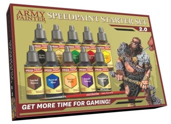 ARMY PAINTER - STARTER PEINTURE - SPEEDPAINT STARTER SET 2.0