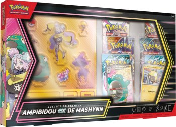 POKEMON COFFRET PREMIUM AMPIBIDOU EX DE MASHYNN