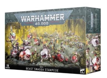 BATTLEFORCE RUEE D’ALPAGUEURS - ORKS BEAST SNAGGA STAMPEDE