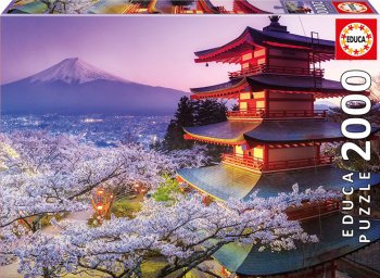 PUZZLE 2000 PIECES MONT FUJI AU JAPON
