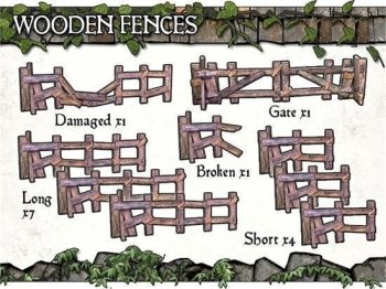 BARRIERE BOIS - FANTASY VILLAGE