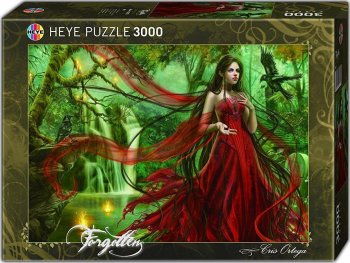 PUZZLE 3000 PIECES FORGOTTEN RED