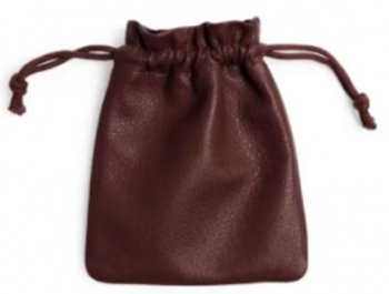 BOURSE EN CUIR - PETIT FORMAT