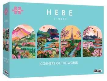 500P X4 CORNERS OF THE WORLD