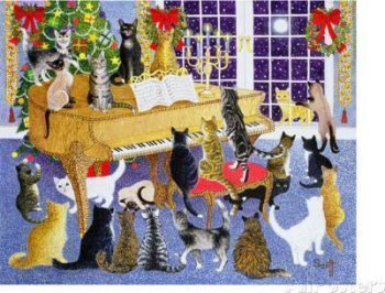 PUZZLE BOIS CHRISTMAS CHORUS