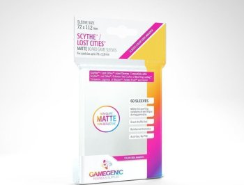 60 PROTÈGES CARTES MATTE 72X112MM