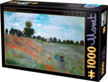 PUZZLE 1000P POPPIES  -MONET