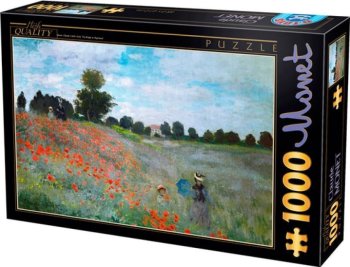 1000P LE CHAMP DE COQUELICOTS (MONET)