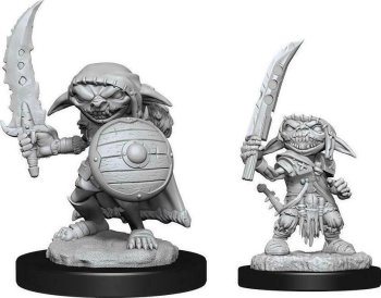 Goblin Fighter Male - Pathfinder Battles Deep Cuts Unpainted Miniatures