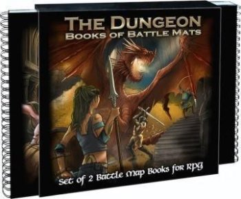 PACK 2 LIVRES THE DUNGEON - BOOK OF BATTLE MAPS