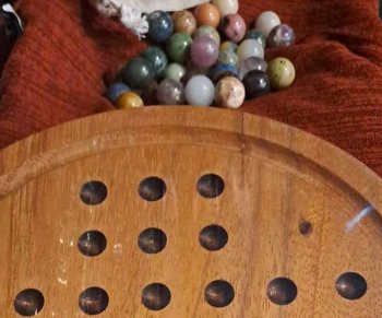 SOLITAIRE 19.5 BILLE EN PIERRE