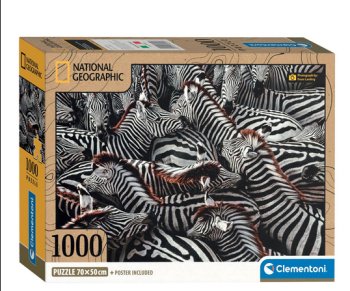 1000P NAT GEO ZEBRES