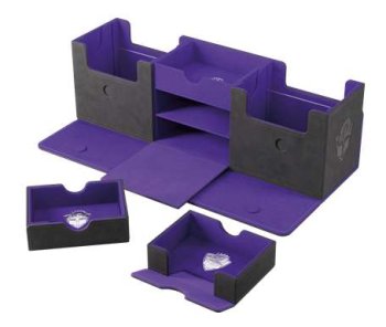 BOITE DE RANGEMENT 266+ XL NOIR/VIOLET THE ACADEMIC GAMEGENIC