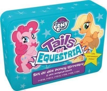 SET DE DES PONEY TERRESTRE -  TAILS OF EQUESTRIA